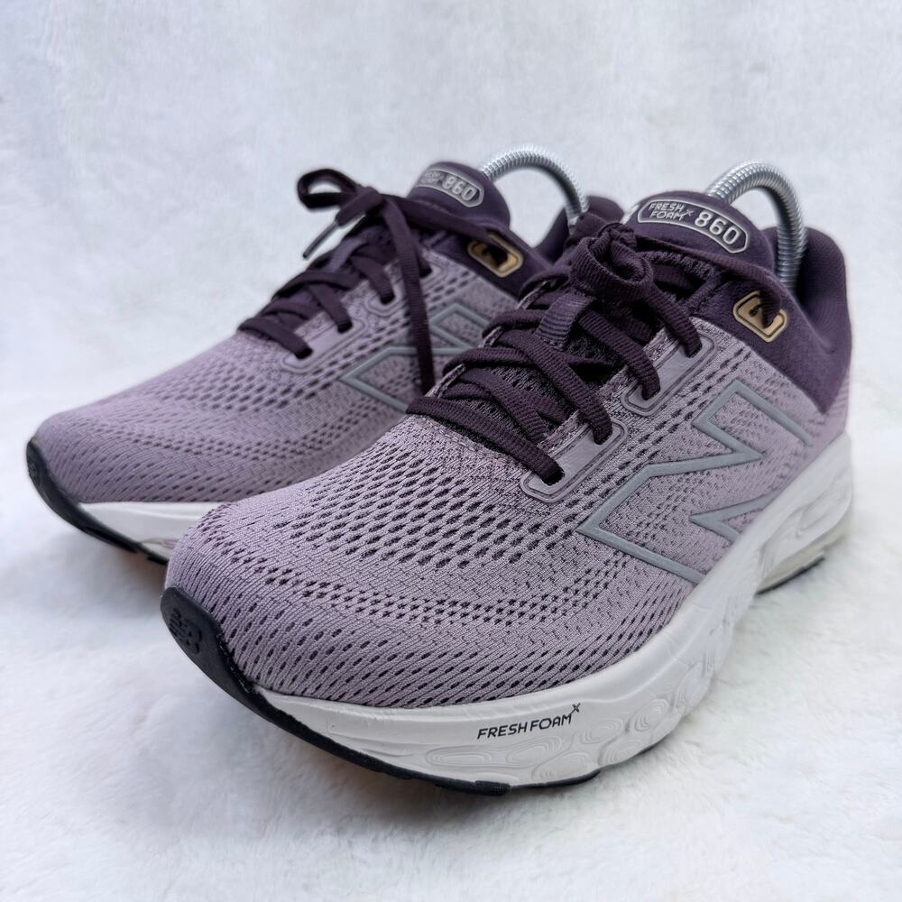 New Balance Fresh Foam X 860v14 Womens Running Shoes Ice Wine Plum Size 8.5 - Picture 2 of 10
